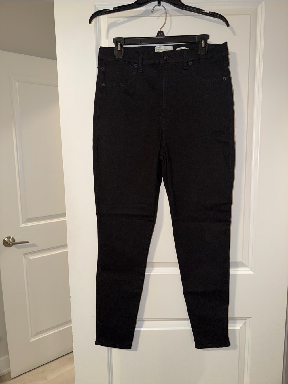 New Women’s Black High-Rise Skinny Jeans size 16